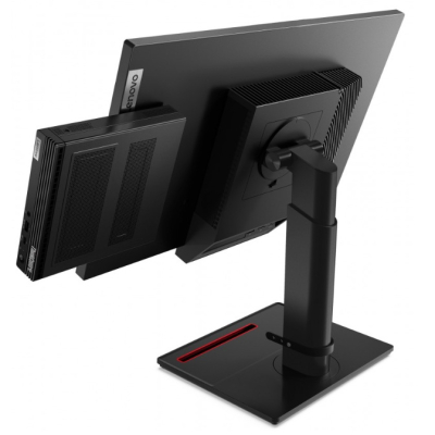 Lenovo ThinkCentre M70q + 21.5", FHD, IPS, Webcam, Lautsprecher - Tiny-in-one (TIO) 22 Gen4