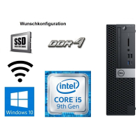 Dell 7070 SFF - Intel Core i5-9500, Windows 10 Pro, RAM / SSD / WLAN Wunschkonfiguration