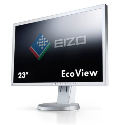 Eizo FlexScan EV2336W, lichtgrau, 23", IPS, 1920 x 1080 1080p, 2.Wahl, kleine Bildfehler