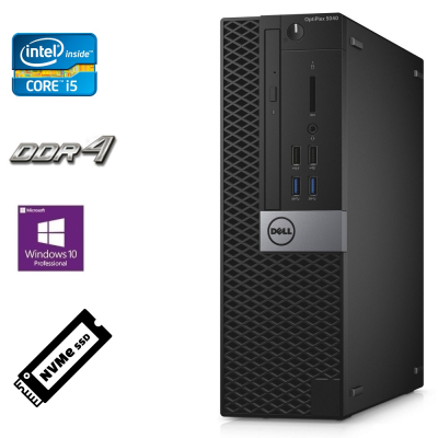Dell Optiplex 5040 SFF - Intel Core i5-6500, 8GB DDR3 L, 512 GB NVME SSD, Windows 10 Pro