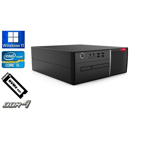 Lenovo V530s - Intel Core i5-9400, 8GB DDR4, 256GB NVME SSD, DVD-RW, Windows 11 Pro