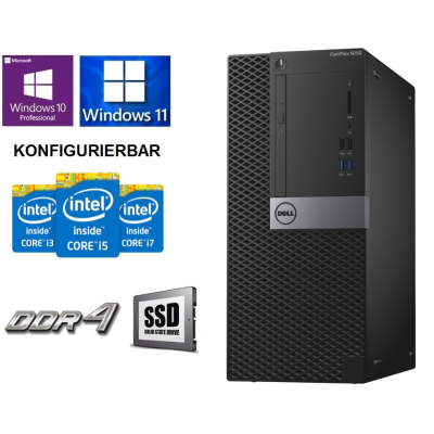 Dell Optiplex 5040 MT - CPU / RAM / SSD / OS / WLAN Wunschkonfiguration