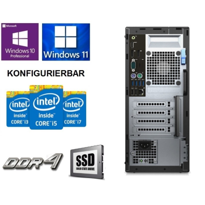 Dell Optiplex 5040 MT - CPU / RAM / SSD / OS / WLAN Wunschkonfiguration