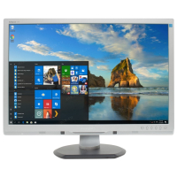 Philips 245P2ES, schwarz, 24", TFT-LCD, 1920 x 1200, 2. Wahl (kleine Bildfehler) Strom- + VGA-Kabel