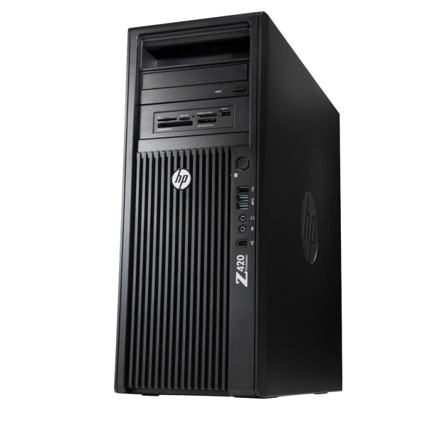 HP Z420 Workstation - Intel Xeon E5-1620v2, 32GB DDR3, 512 GB SSD, 500GB HDD, NVIDIA Quadro K2000 DVD-RW, Windows 10 Pro